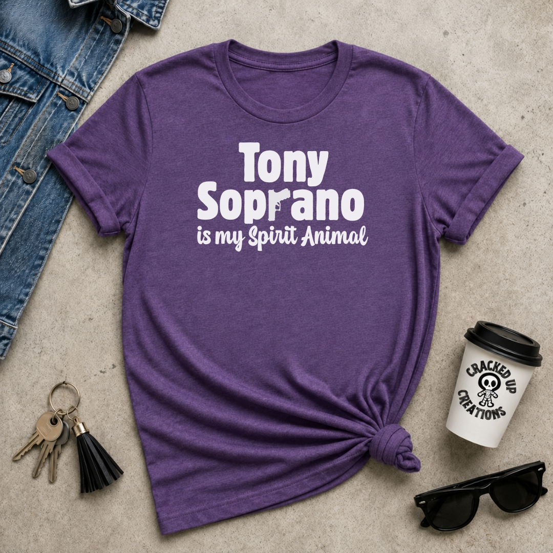 Tony Soprano Is My Spirit Animal Tee