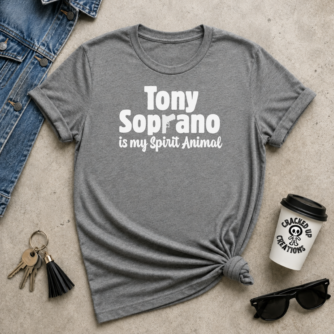 Tony Soprano Is My Spirit Animal Tee
