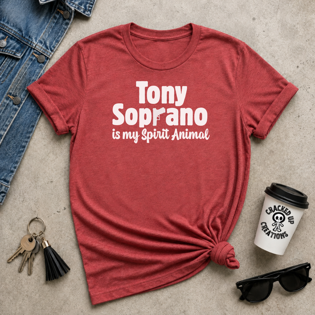 Tony Soprano Is My Spirit Animal Tee