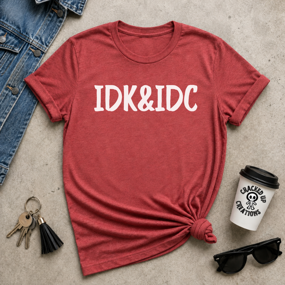 IDK & IDC I Light Print
