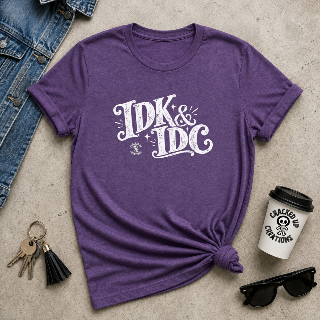 IDK & IDC I Light Print