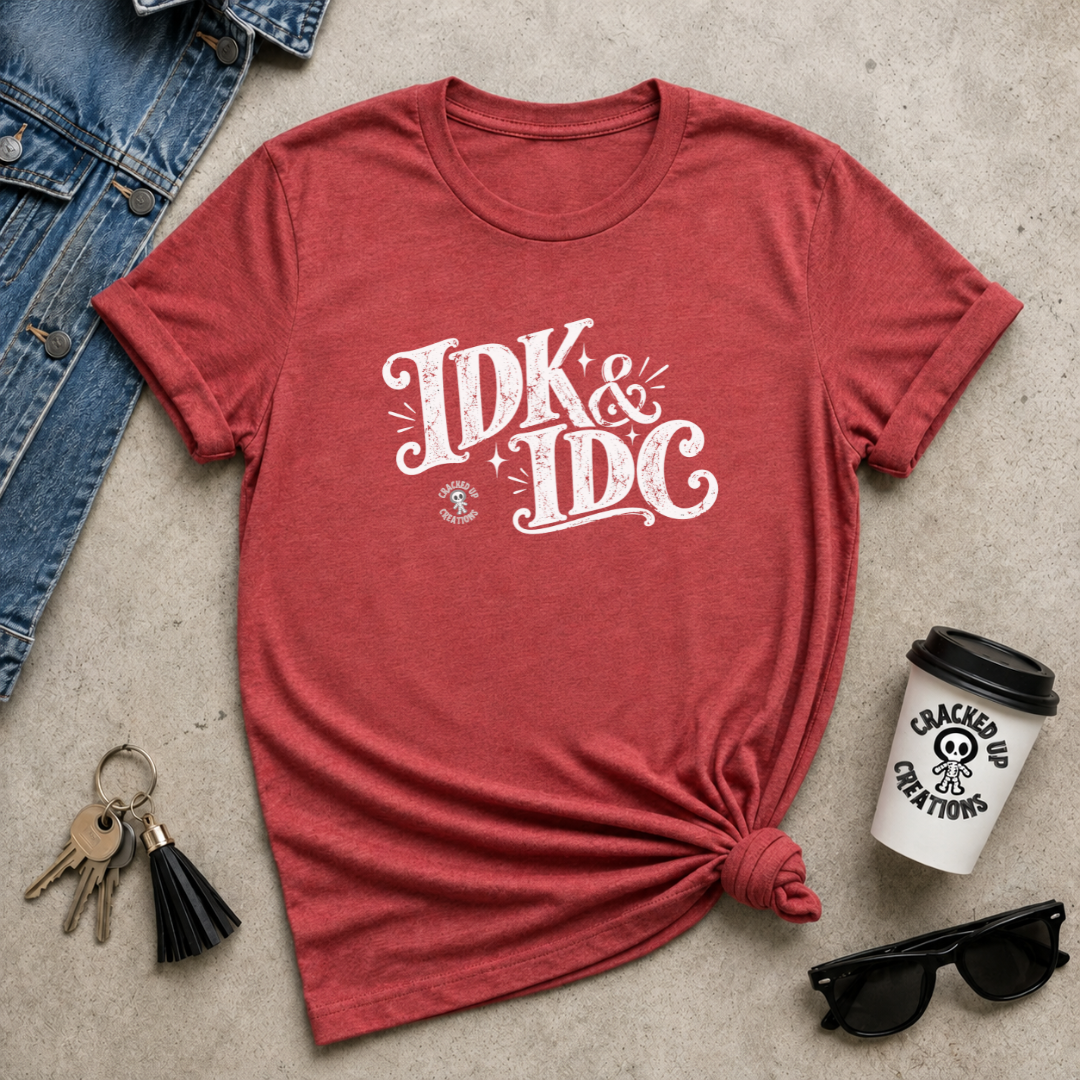 IDK & IDC I Light Print