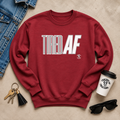 Tired AF Graphic Sweatshirt